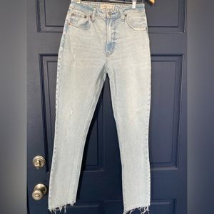 Skinny High Rise 27 Long light wash jeans